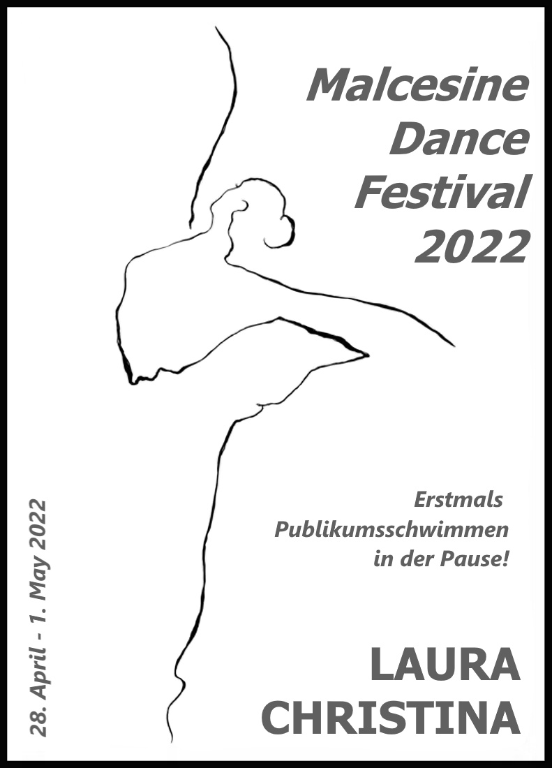 Plakat zum Tanzfestiavl in Malcesine (Fun!)