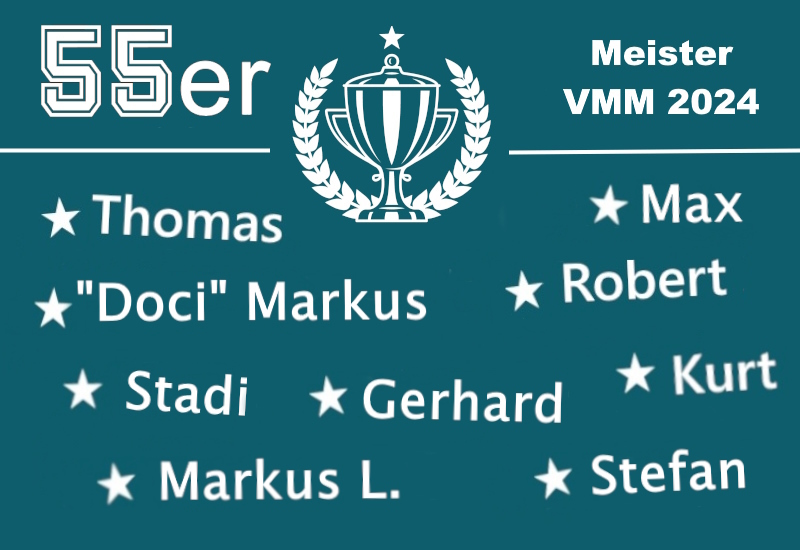 TC Dornbirn 55er werden VMM Meister 2024