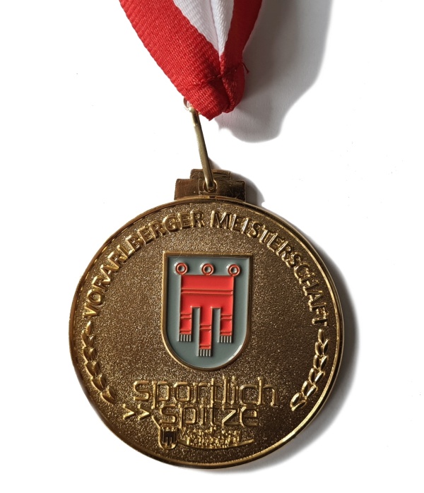Medaille VMM 2022 - Sieger Herren 55er - Vorderseite der Medaille